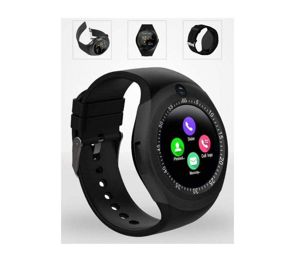 Y1S Smart Mobile Watch Sim & Bluetooth dial - 001 - Multi color- GNG
