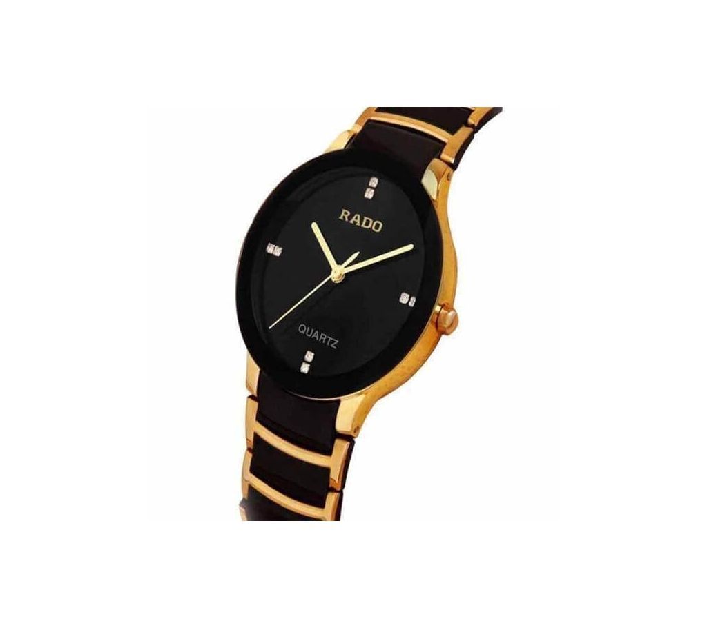 Rado Mens R30929712 Dial Jubile Style - Black and Gold - SKA