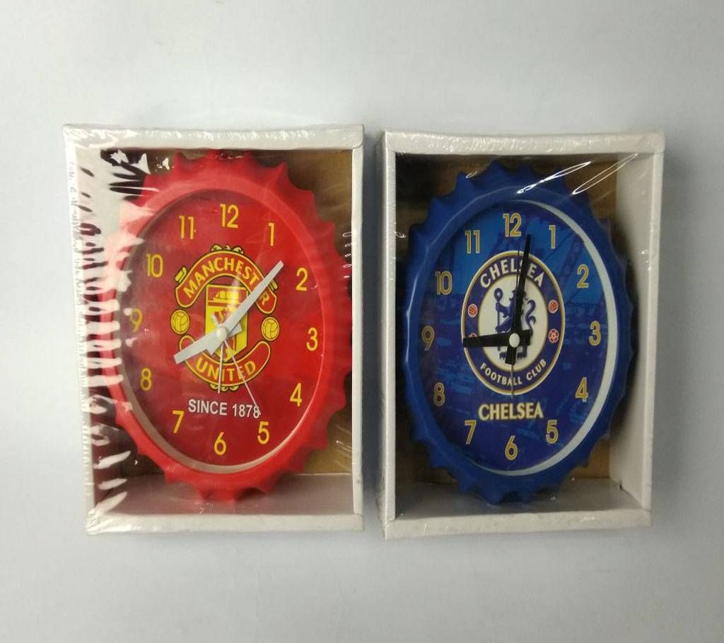 Metal Small Size Table Alarm Clock For Gift Set