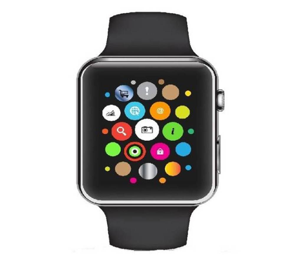 Q7S GPS Smartwatch - Black sim supported 
