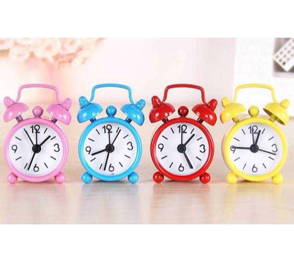 1Pc Mini Cute Portable Electronic Alarm Clock