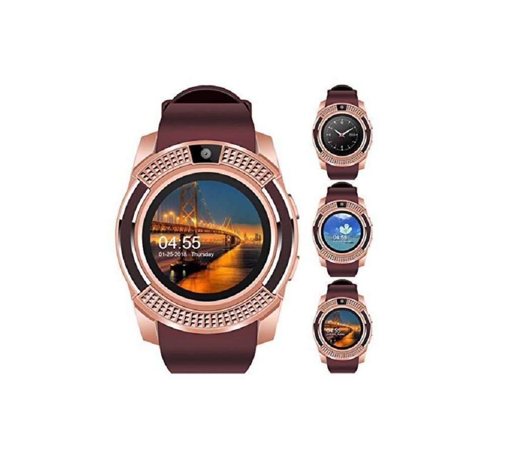 V8  Smart Watch With Sports Fitness Tracker