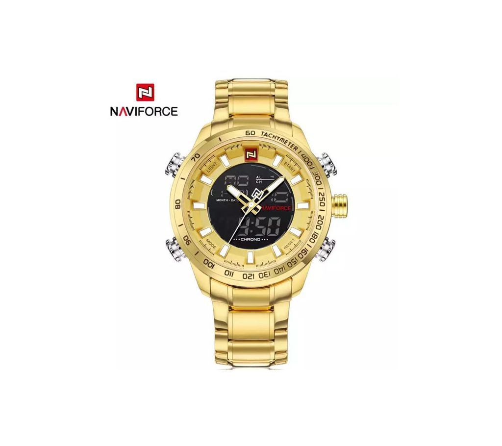 NAVIFORCE Mens Watch  NF9093  Gold with White  B24