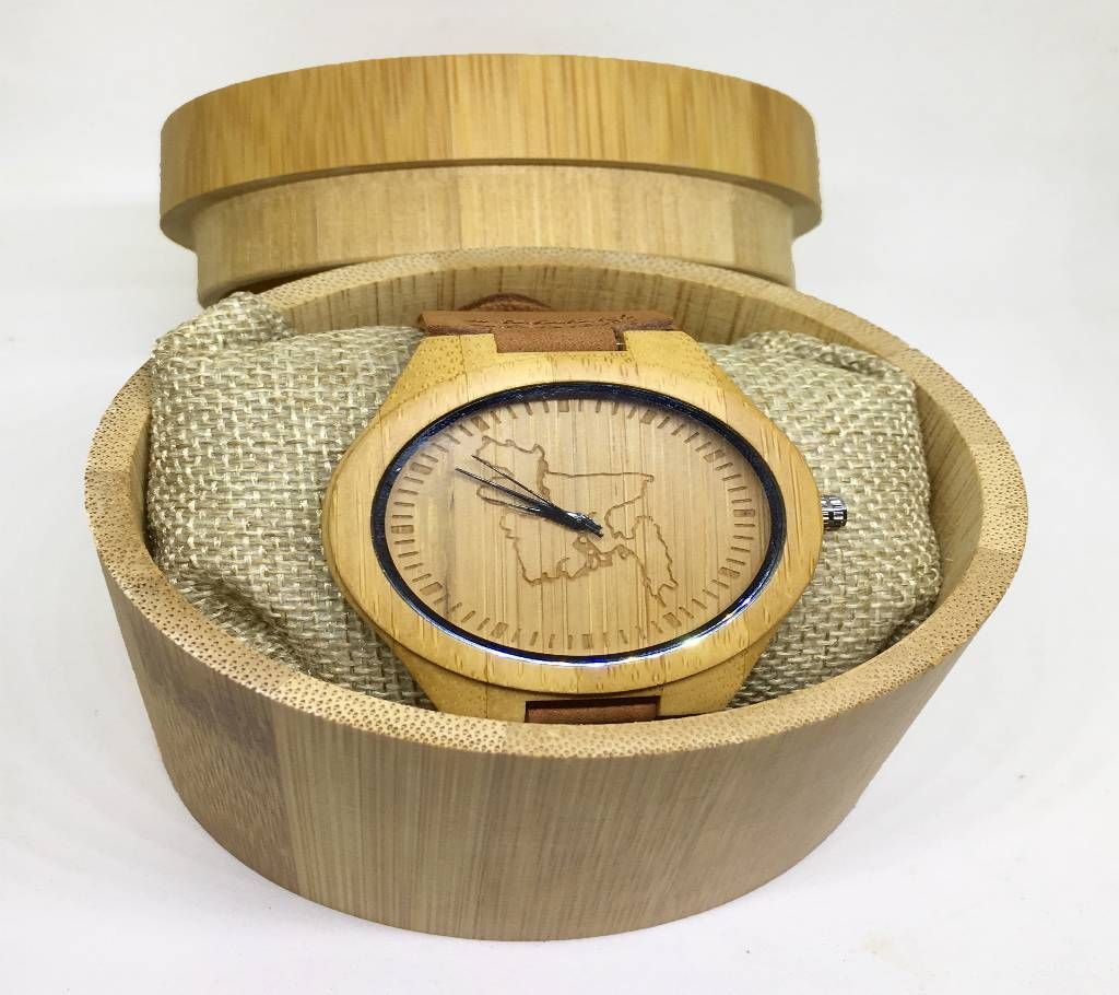 1st Time in Bangladesh Hand Made Wooden Watch
