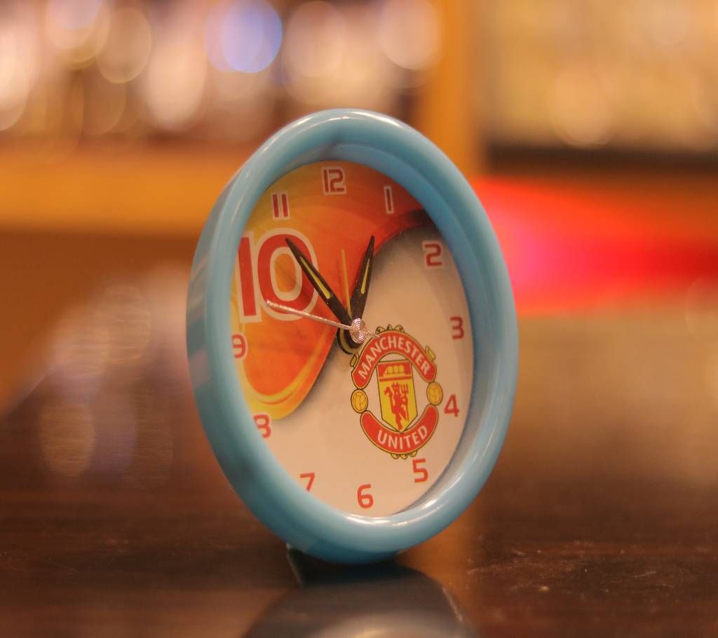 Table clock Manchester united