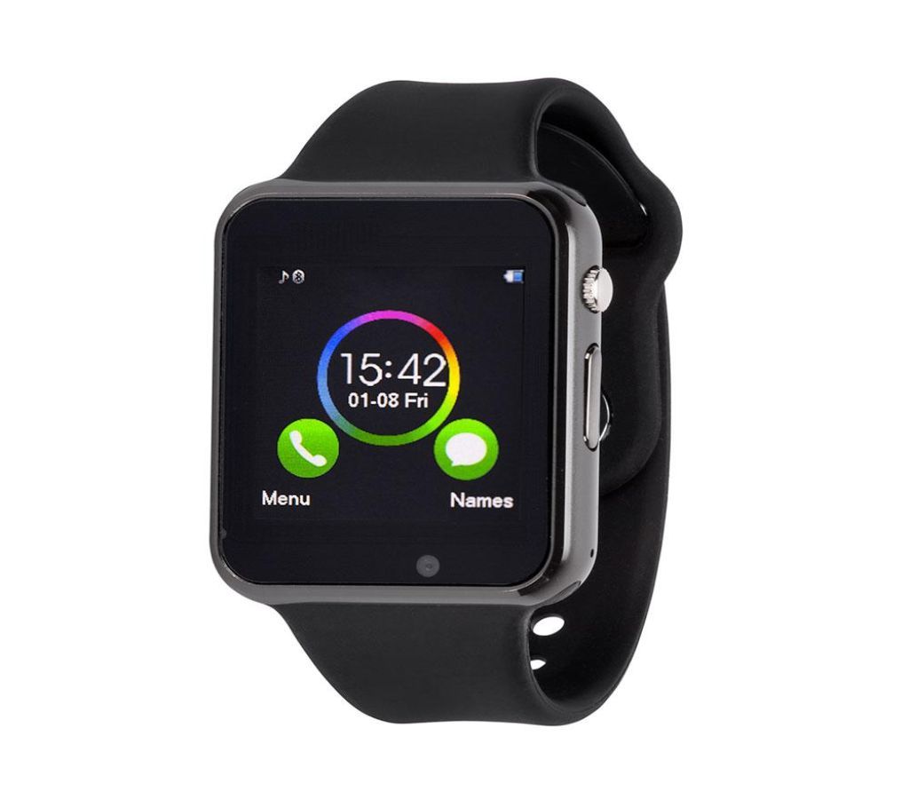 A001 Singel SIM Smart Android Suport Sport Watch&Bluetooth -Black