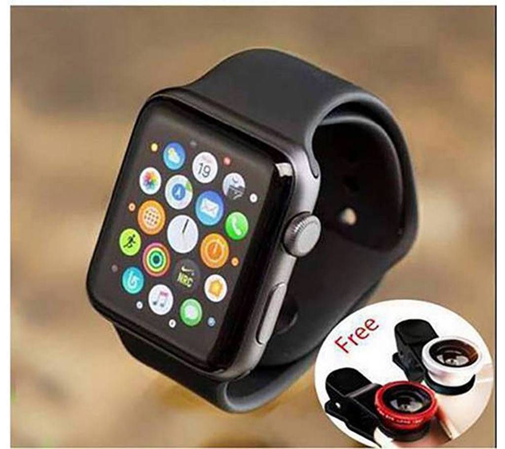 Apple Smart Watch With Free 3 Clip Lenses