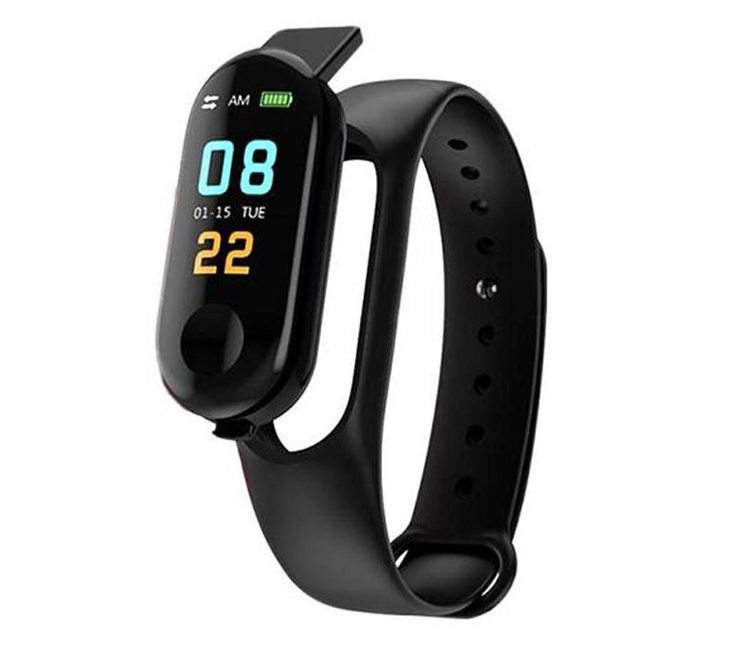 M3 Smart Band Color Monitor Waterproof Heart Rate Monitor Pedometer