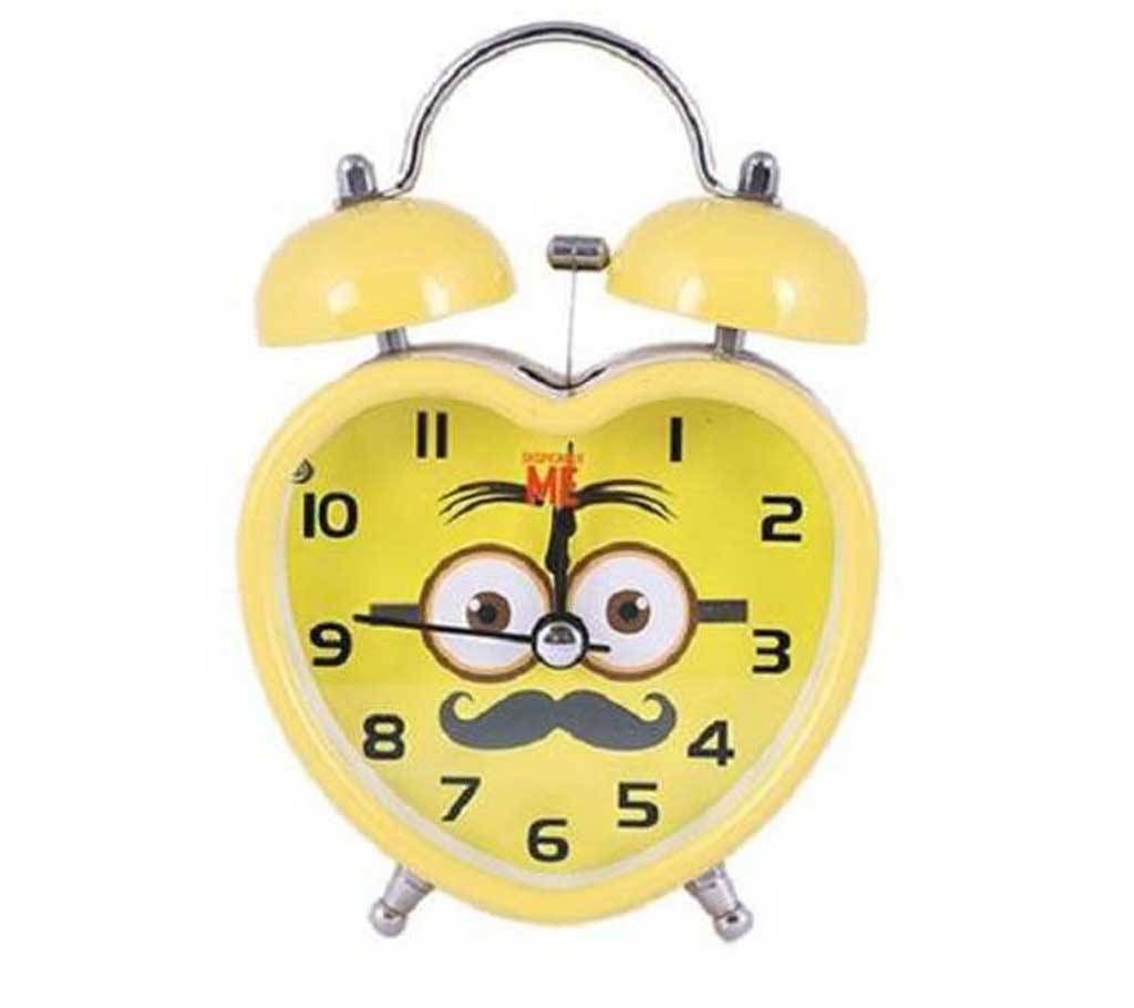 Double Bell Table Alarm Clock – Yellow