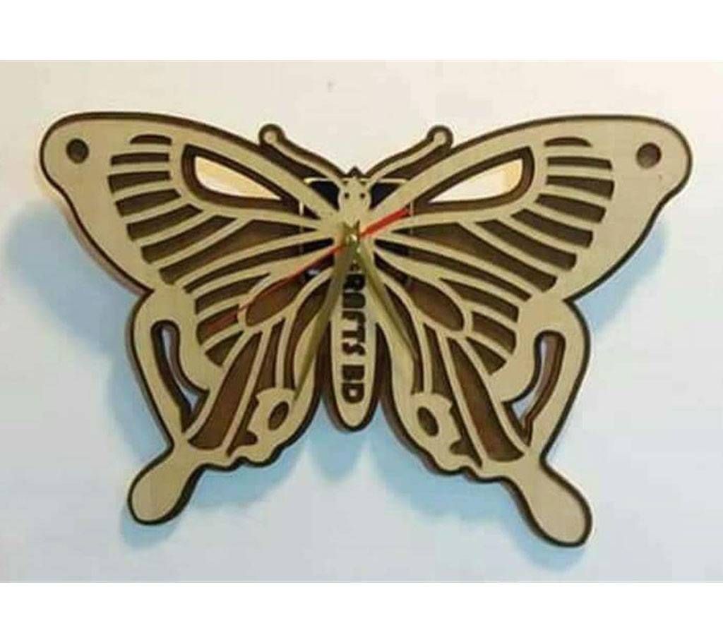Single Butterfly Wall Clock