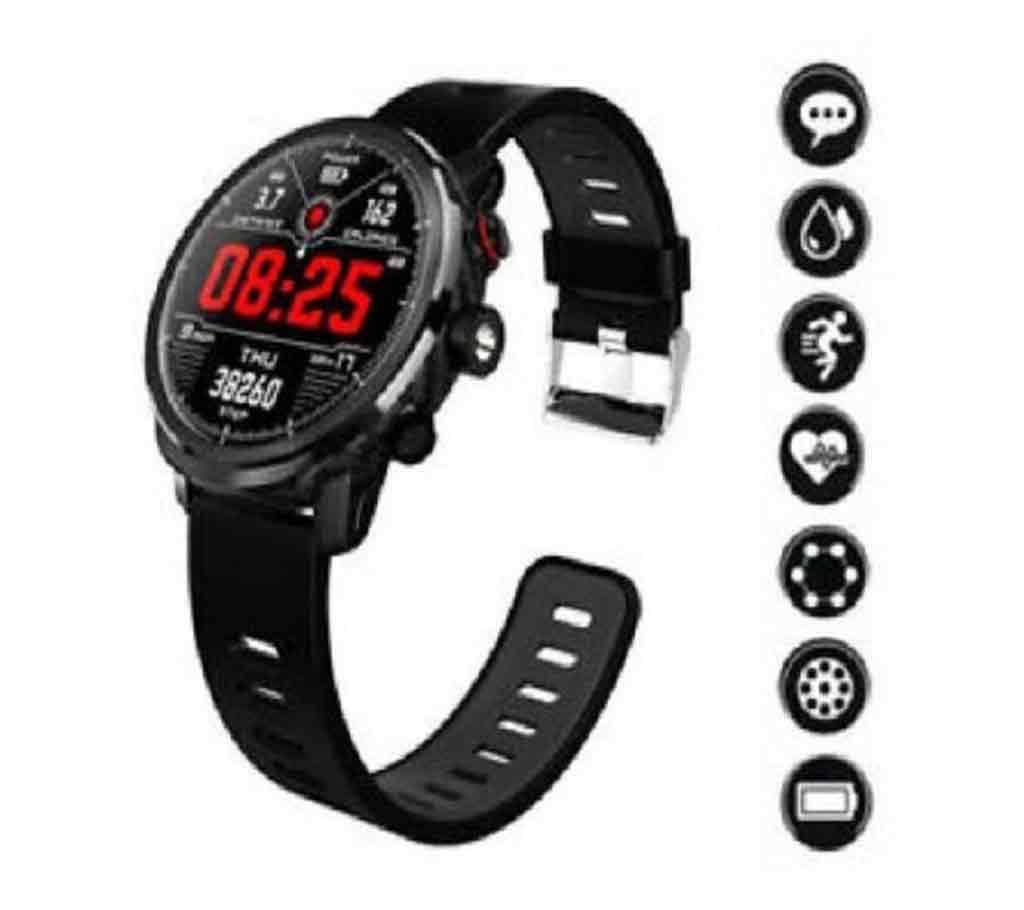 Microwear L5 Smartwatch Water-proof Heart Rate BP