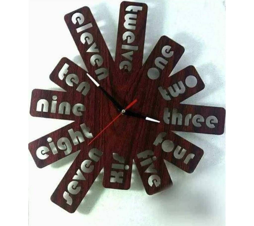 Crafty color Wall Clock