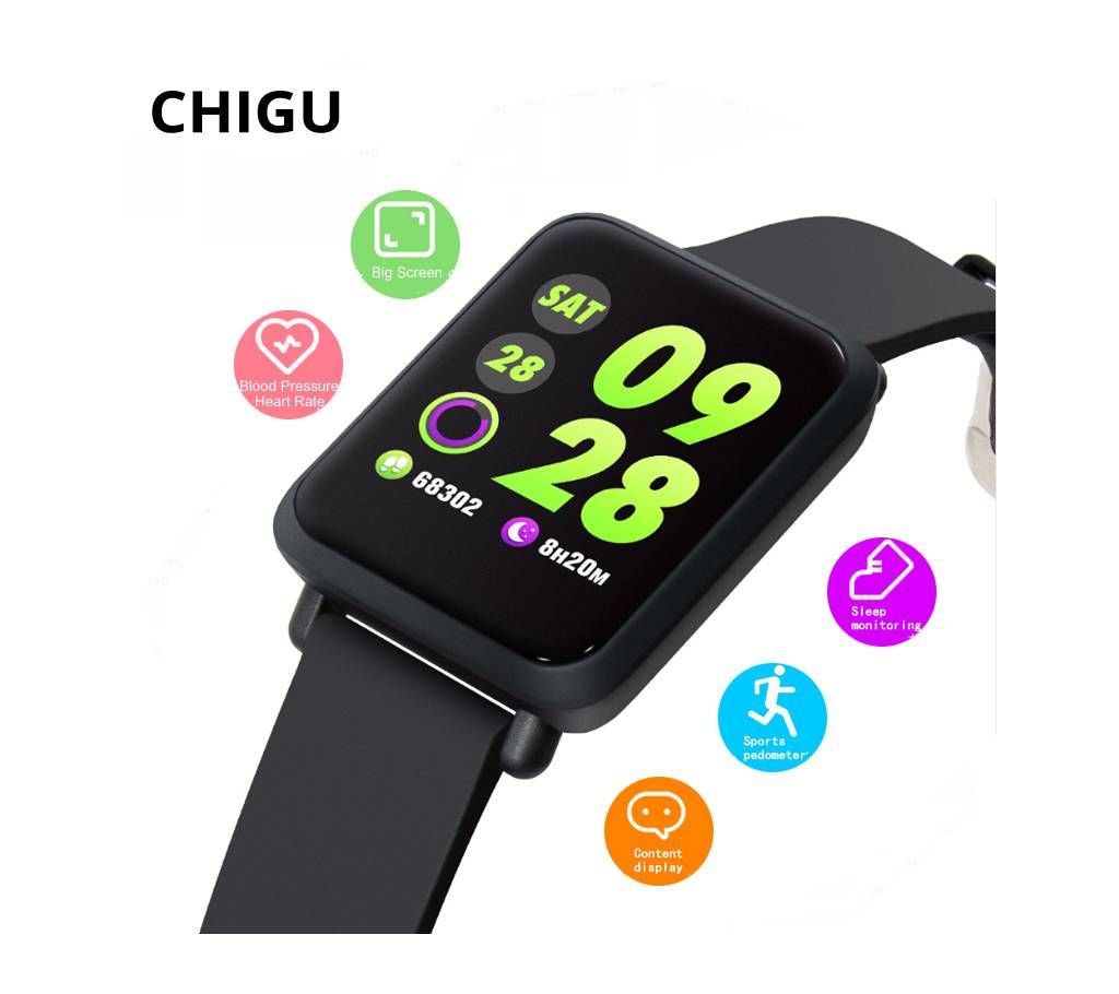Colmi M28 Smart Watch Bluetooth Waterproof BP Heart Rate