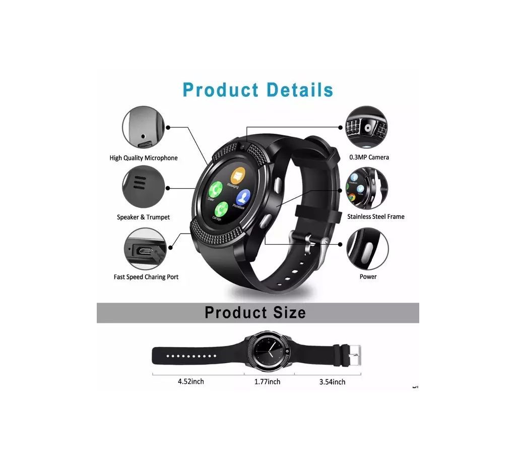 V8 smartwatch