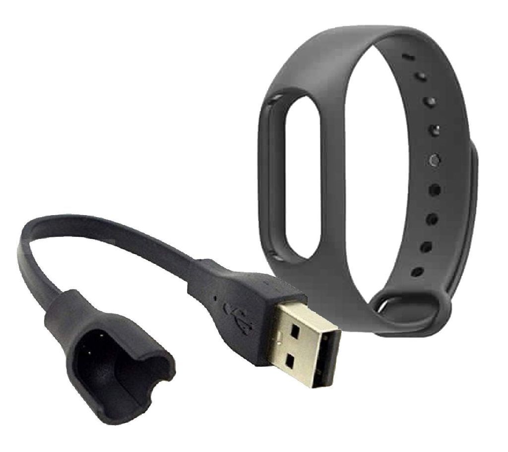  Band Charger for M3 + Strap with USB Charging Cable