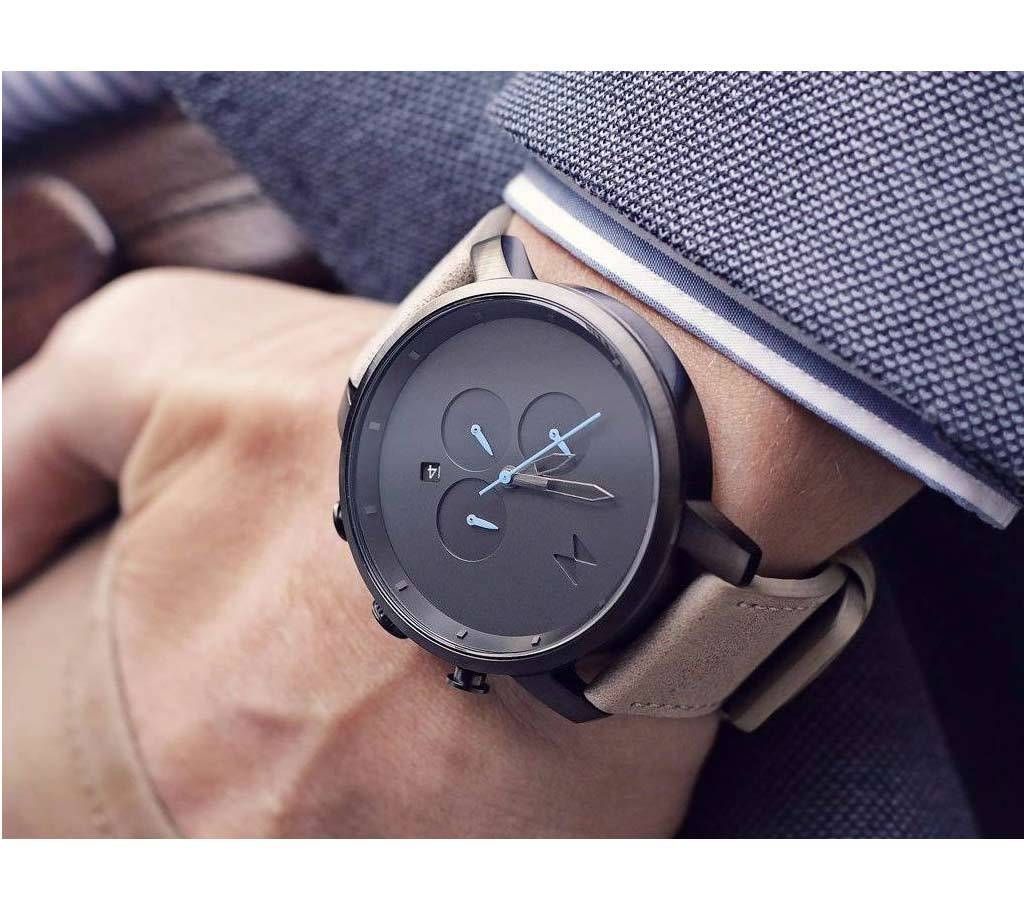 SANDSTONE Leather Watch Copy
