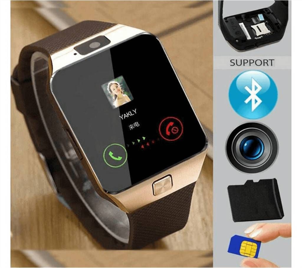 Smart watch Dz09 (Golden)