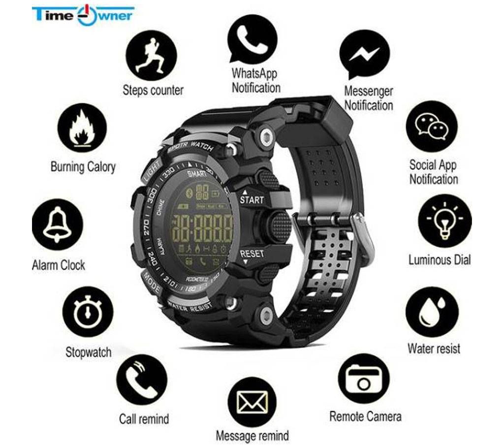 EX16 Smart Watch Bluetooth Gear Waterproof intact