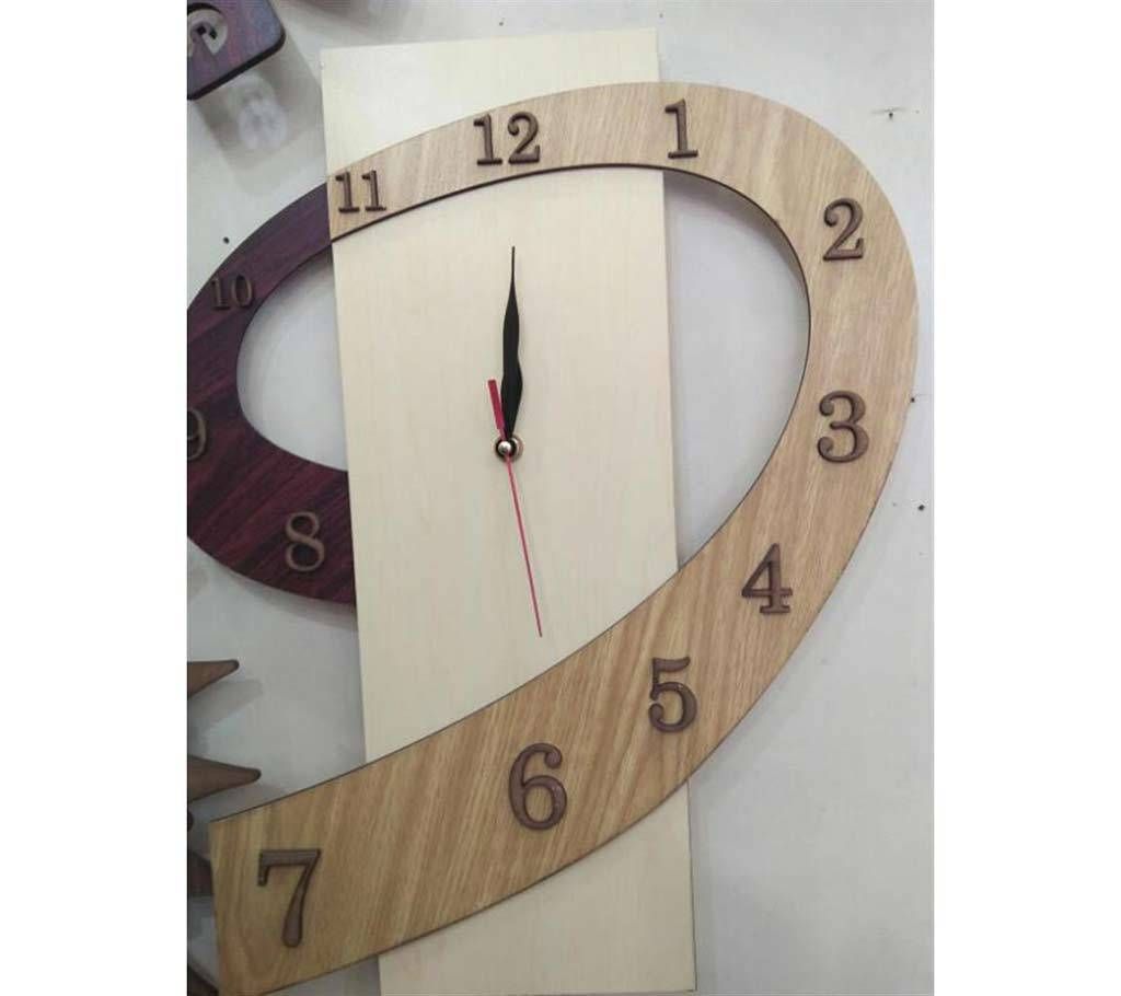 wooden clock - Style - 9 