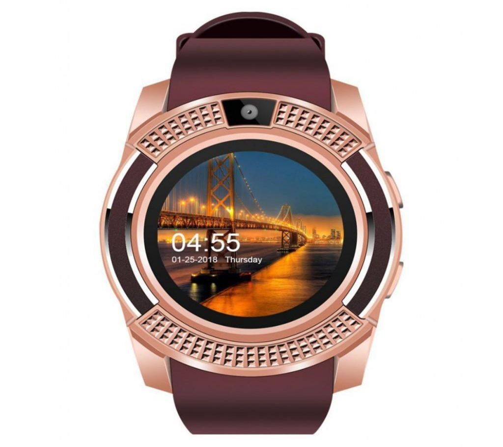 V8 Smart Watch For iOS and Android Mobile (SIM Supported)