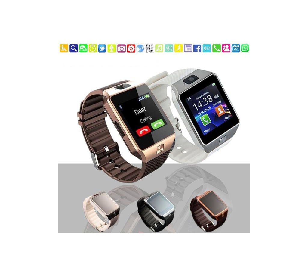 Smart Watch with Camera Sim Card Slot (DZ09)