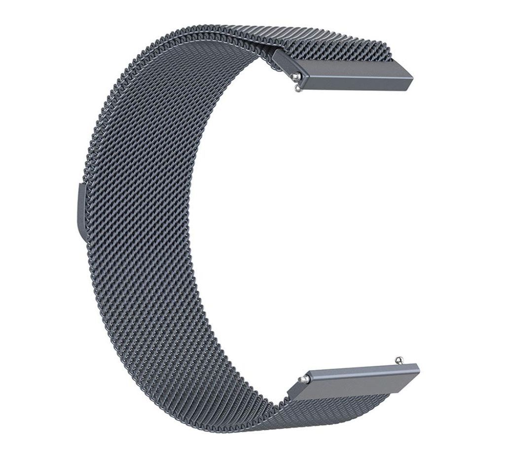 Y7 / Amazfit Bip  Smart Watch Strap 20mm- Silver