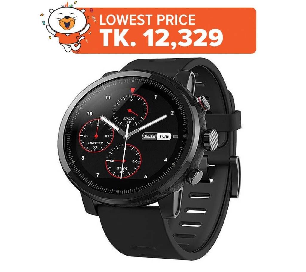 Amazfit Stratos Smart Watch International Version - Black