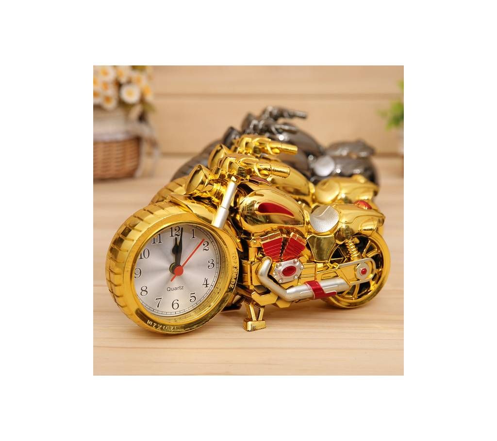 Bike Shape Table Clock for Home & Office