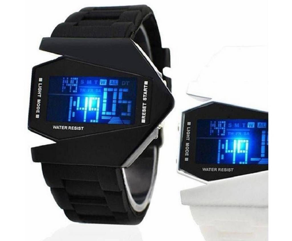 LED digital gents fighter watch 