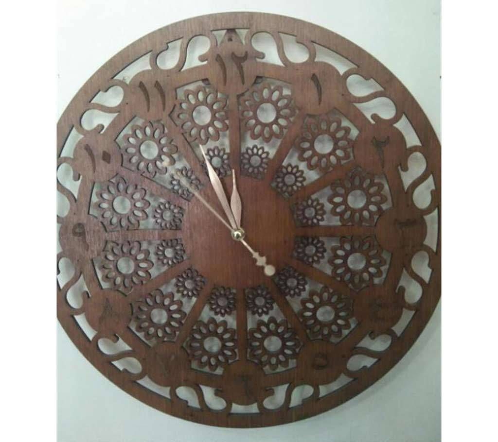 crafty work wooden clock