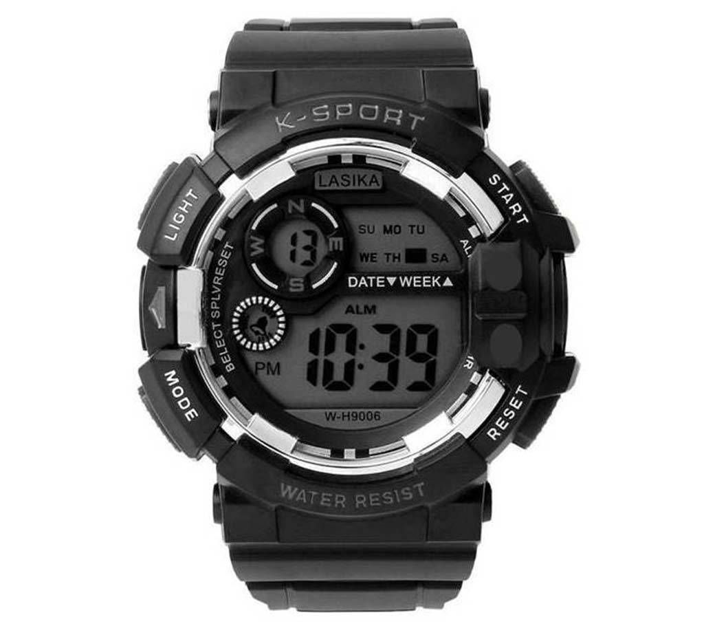 Kids Digital Watch - Black