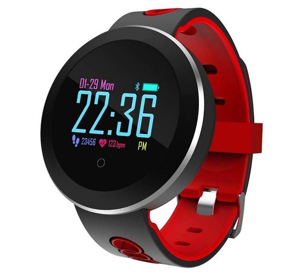 Q8P Color Screen Waterproof Bluetooth Smart Wristwatch