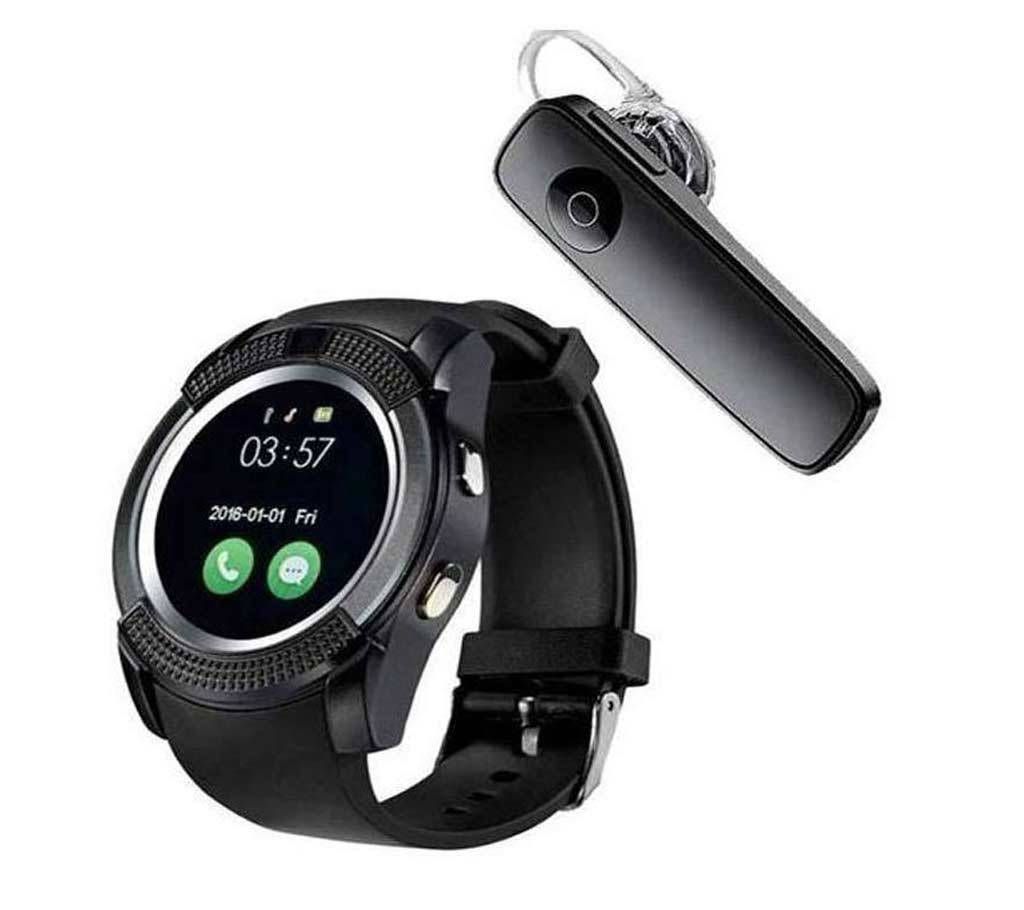 V8 Single Sim Smart Watch 