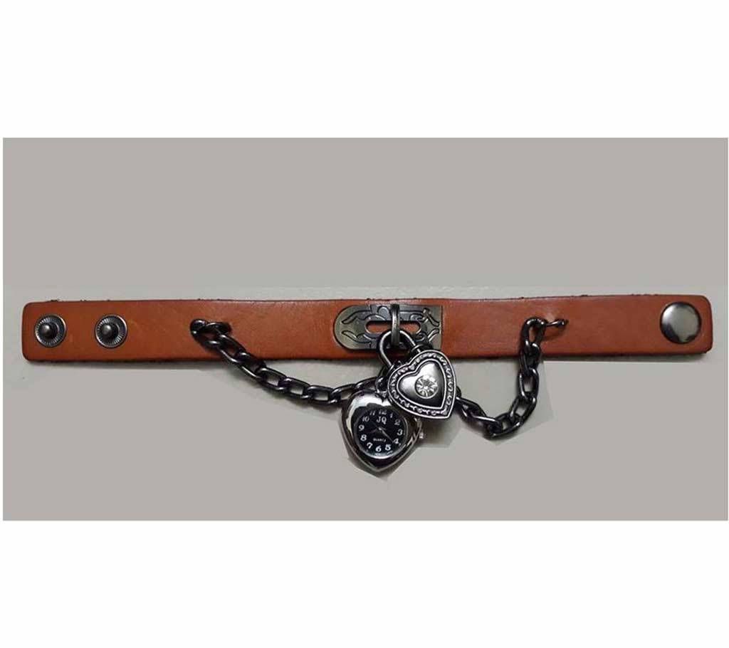 Heart Shaped ladies Bracelet Watch