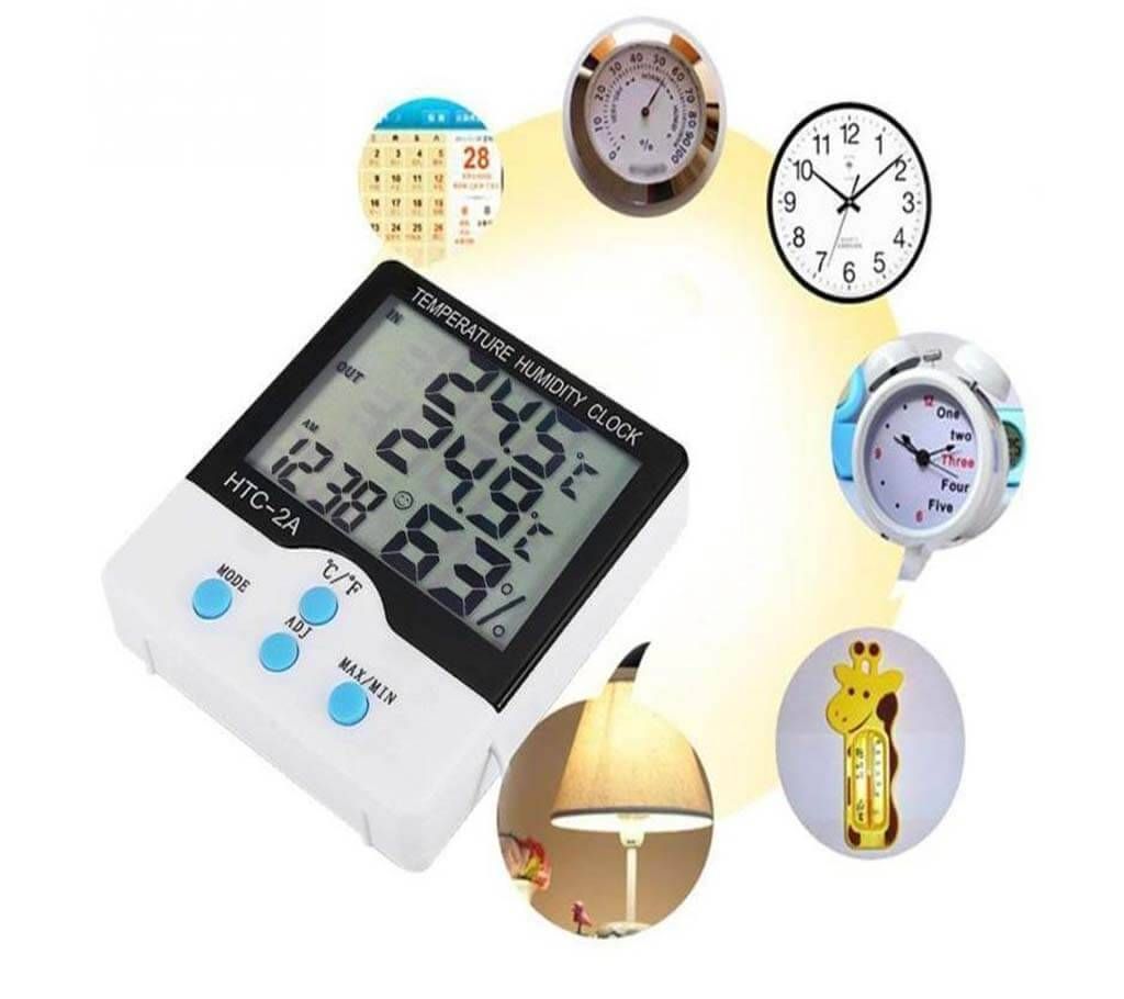 HTC-2A Temperature  Humidity Clock 