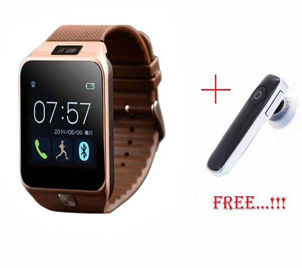 Smart Watch - Sim Supported (Free Bluetooth Headset)