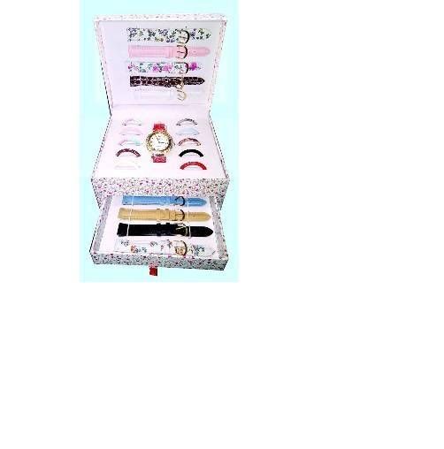 11 IN 1 Changeable Dial & Belt Ladies Wrist Watch