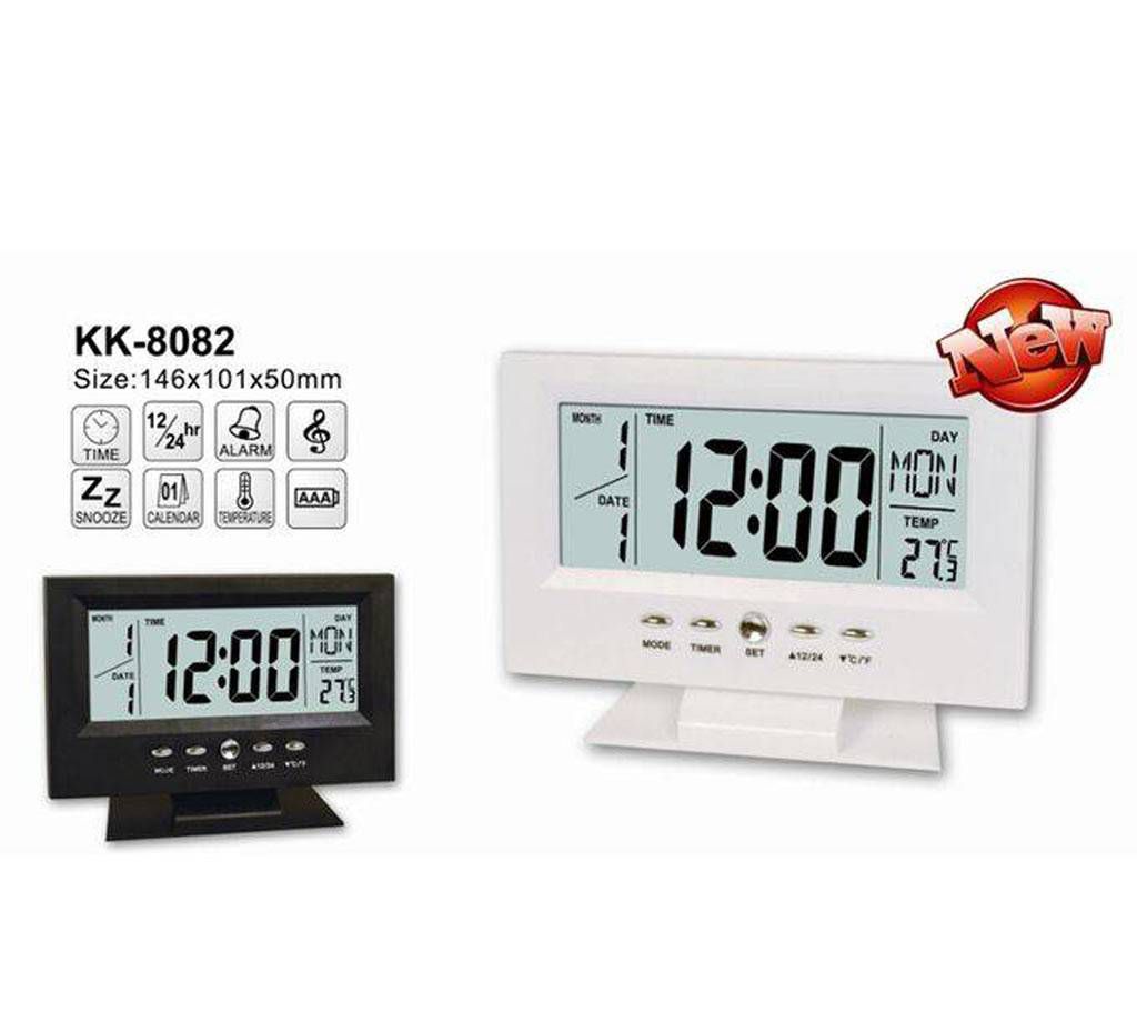 LCD Clock KK-8082 