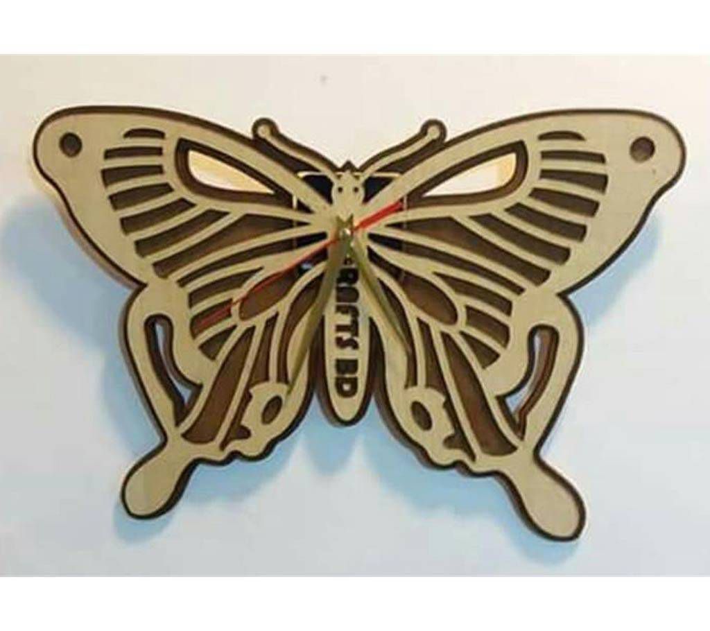 Classic Butterfly wall clock