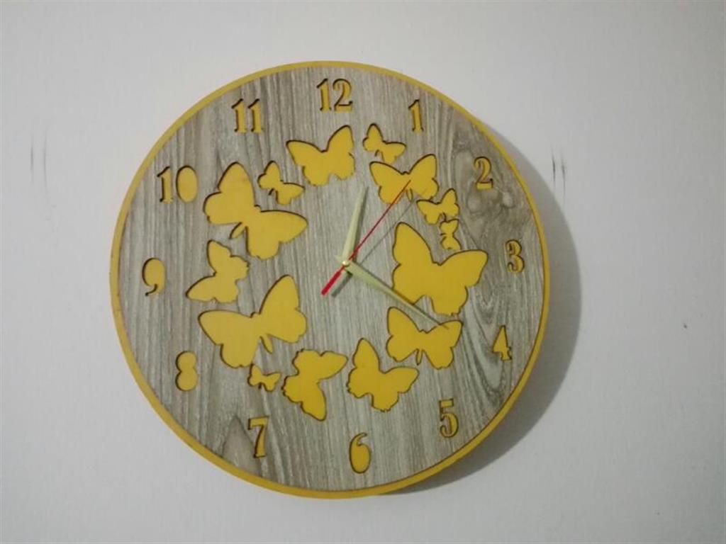 Melamine Wall Clock