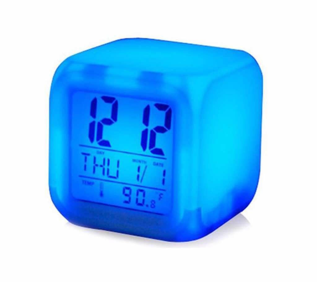 Color Changing LED Table Clock