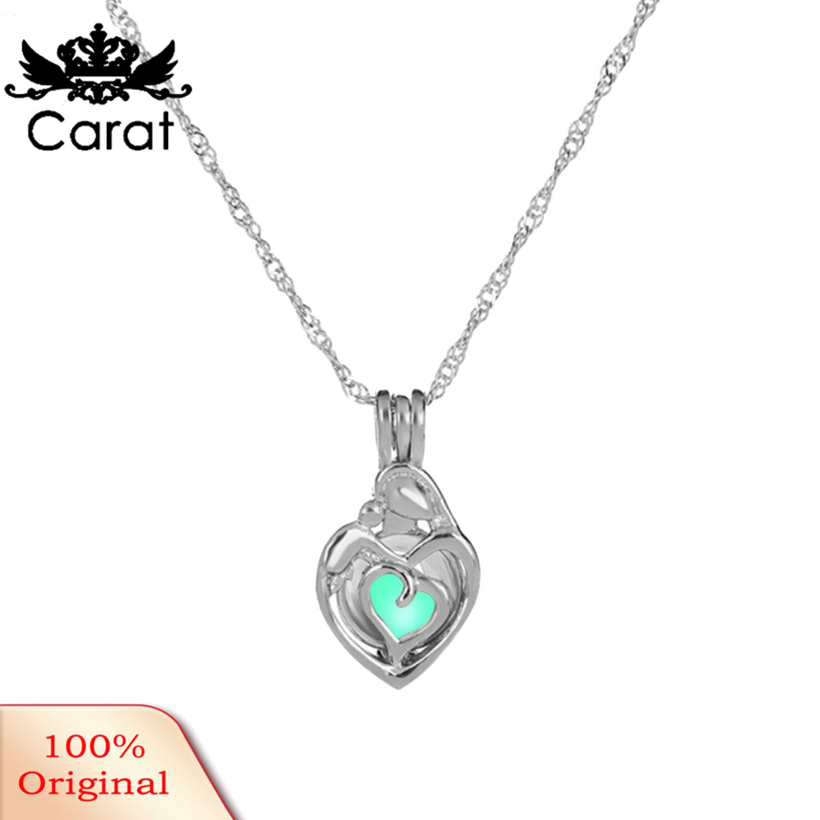 Neckle Non-Fading Glowing Hollow Pendant Chain Neckle