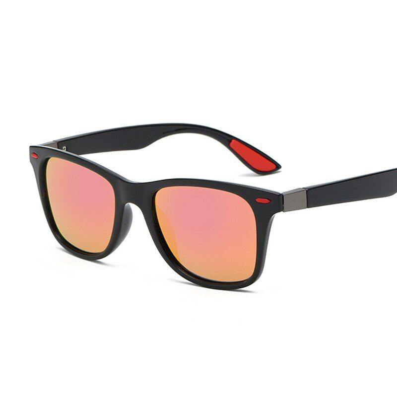 Polarized Sunglasses For Men Sunglasses Driving  Designer Vintage Material Polycarbonate Gafas De Sol Hombre Glasses Black-Black Orange-other