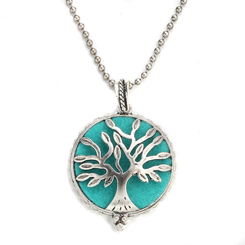 MODKISR Wholesale 30mm Retro Elephant Magnetic Aromatherapy Diffuser Jewelry Locket Pendant Essential Oil Scent Trendy Necklace