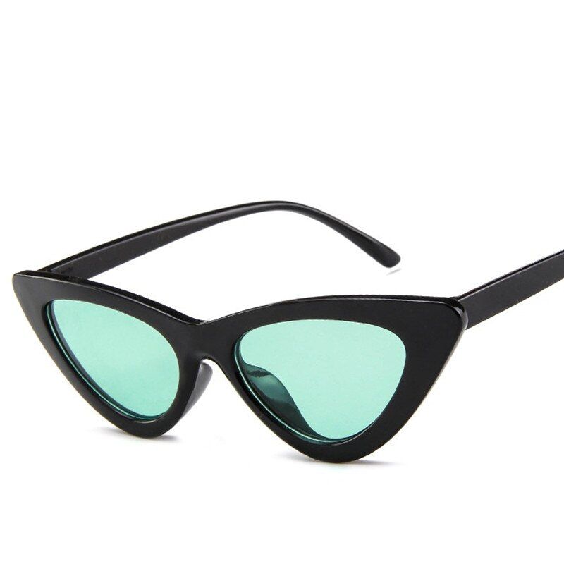 C306Fashion 2020Vintage Cat Eye Sunglasses for Women Designer Brand Small Frame Glasses Trendy Retro Square Triangle Unisex Eyewear