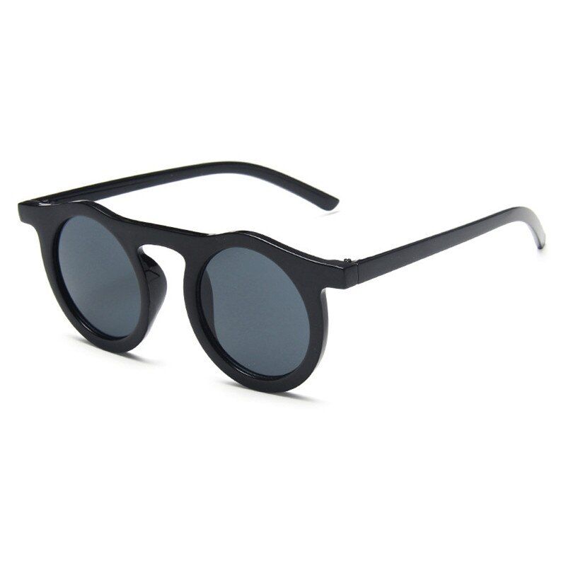 BlackNewest Sunglasses Men Round Punk Oculos Sun Glasses Women Vintage Eyewear Female Eyeglasses Male Gafas de sol