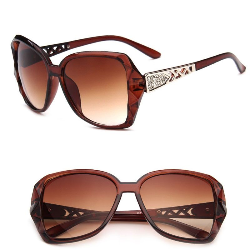 RBROVO 2021 Large Frame Sunglasses Women Brand Designer Vintage Gradient Shopping Glasses UV400 Travel Oculos De Sol Feminino