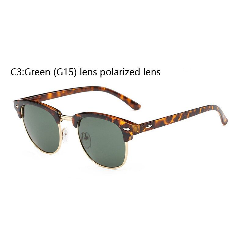JY316 C3RUISIMO Polarized unisex sunglasses vintage men women UV400 brand designer sun glasses retro de sol eyewear gafas de sol hombre