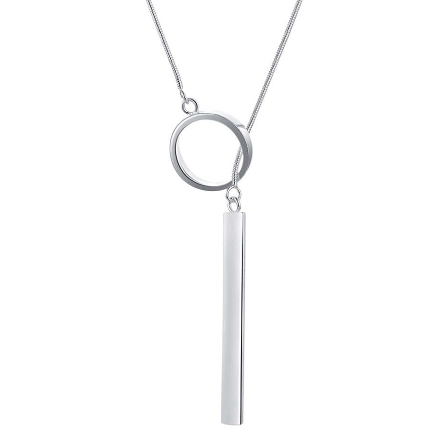 Special wholesale  silver color jewelry charm women classic personality necklace lady girl wedding LN020(null)