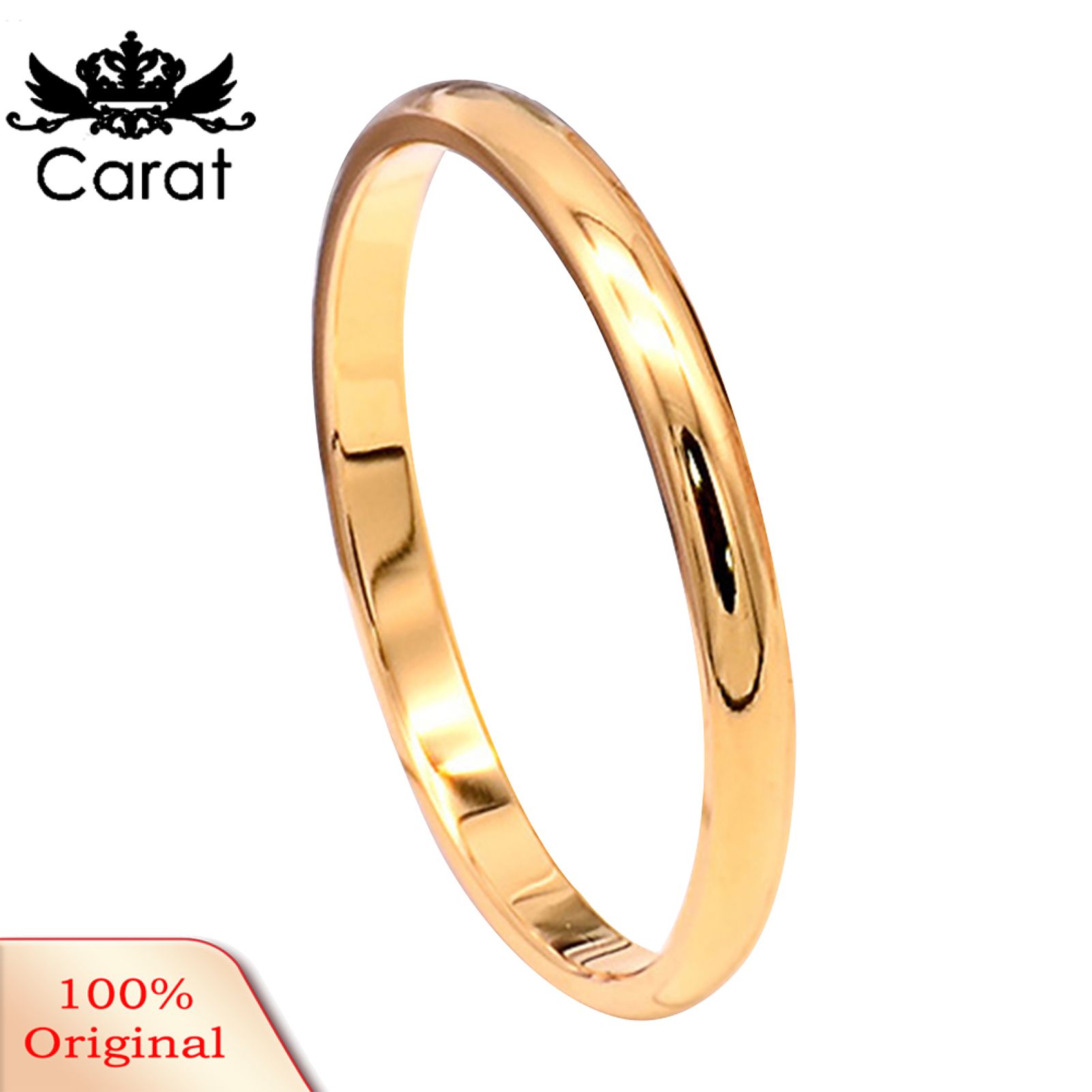 Couple Ring Lustre Titanium Steel Couple Ring